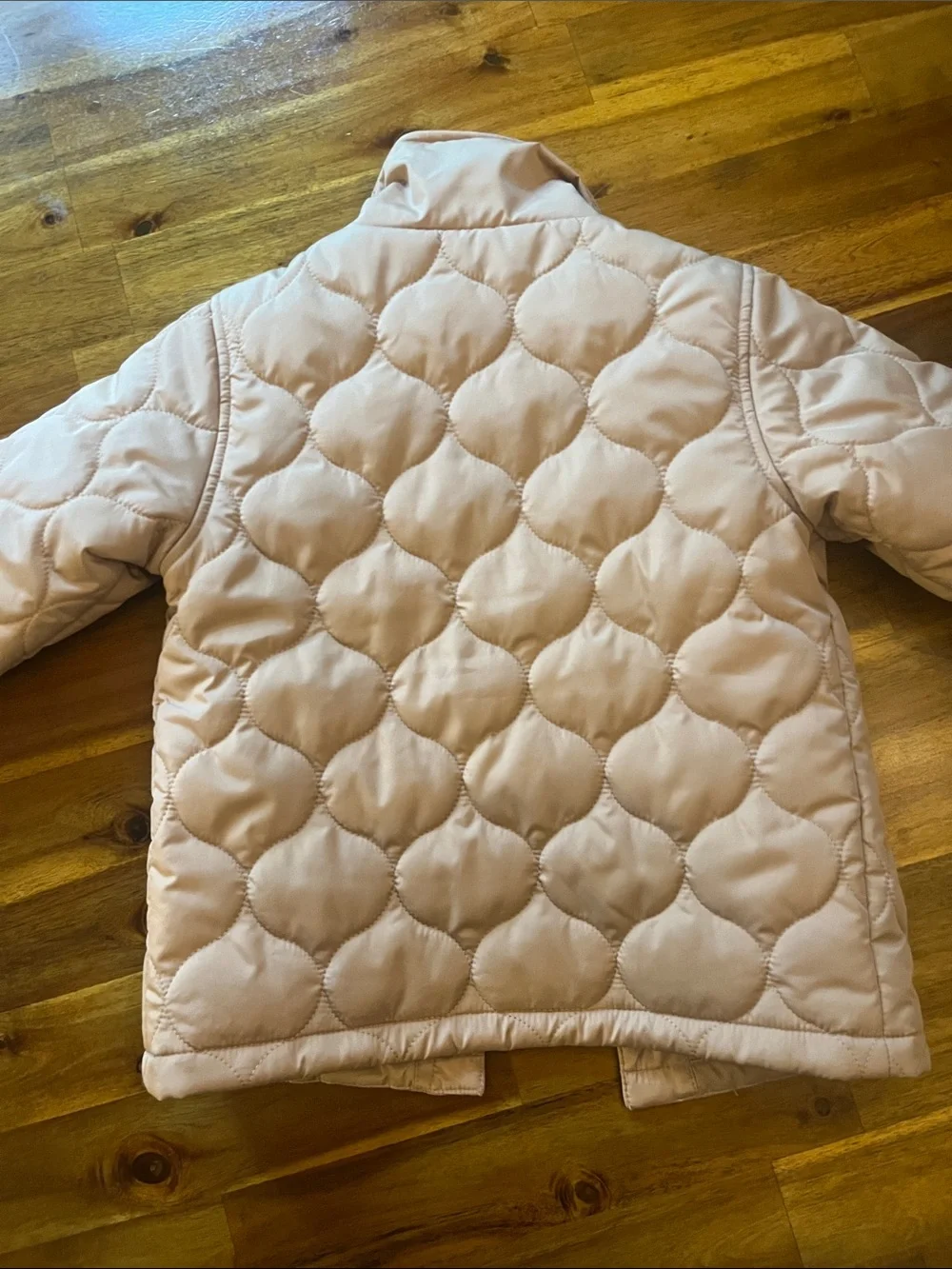 GAP Kids Quilted Puffer Jacket in Tan